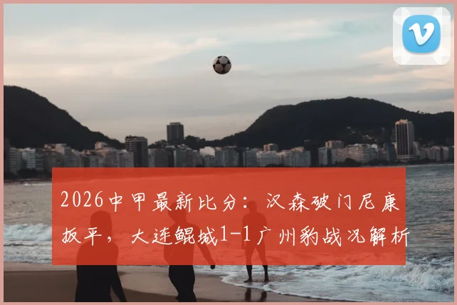 2026中甲最新比分：汉森破门尼康扳平，大连鲲城1-1广州豹战况解析与全场集锦